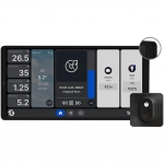 Shelly - � Unterputz� Wall Display X2 Black+ Blu H&T Black� Android� WLAN� (Shelly_WDX2_HT_bundle_s)