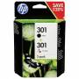 &nbsp;"Hp-HP 301 pack de 2 cartouches d'encre noir/trois couleurs authentiques [EURO-Version]-Hp-Accessories"