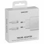 Samsung - Chargeur rapide, USB Type C, 45W, 1 m, blanc