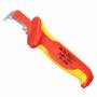 Knipex - Knipex 98 55 M�tallique, Rouge, Jaune Couteau � lame fixe couteau � lame r�tractable