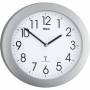 Mebus - 52451 Radio horloge murale argent