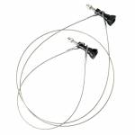 Mantona - Ligne de s�curit� ensemble acier inoxydable 40cm 100cm