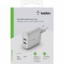 Belkin - Belkin WCB002VFWH chargeur d'appareils mobiles Smartphone, Tablette Blanc Secteur Int�rieure 
