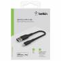 Belkin - Belkin CAA002BT0MBK c�ble Lightning 0,15 m Noir 