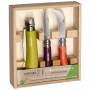 Opinel - Set de jardin 3 pi�ces, color�