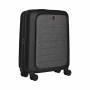Wenger - Syntry Carry-On - Spinner - Hardside - Polyester, Polycarbonate, ABS Plastic - Noir, Heather Gray - 35.60cm (14��)