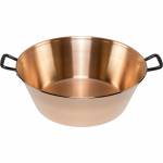 De Buyer - Incuivre Pot � confiture Cuivre lisse 38 cm 9 l