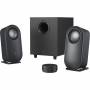 Logitech - Z407 2.1 Sound System, noir