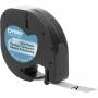 Dymo - Letratag Bande en plastique transparent 12 mm x 4 m