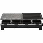 Rommelsbacher - Rommelsbacher RCS 1350 raclette 8 personne(s) Noir, Acier inoxydable 1350 W
