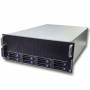 Fantec - FANTEC SRC-4080X08 - Bo�tier de stockage - 4U - ATX �tendu - SATA/SAS - rempla�able � chaud - sans alimentation - noir