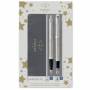 Parker - Stylo plume et stylo � bille PARKER DuoSet IM en m�tal bross� CC M
