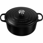 Le Creuset - Torr�facteur rond Signature 30 cm noir