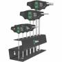 Wera - 454/ 7 HF Set de 2 tournevis � manche en T et support, 7 pi�ces