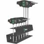 Wera - 467/7 TORX HF Set de 2 tournevis � manche en T et support, 7 pi�ces