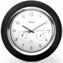Mebus - 19453 Horloge murale radiocommand�e avec thermo/hygrome