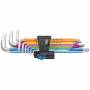 Wera - 3950/ 9 Hex-Plus multicolore HF en acier inoxydable 1