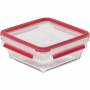 Emsa - EMSA CLIP & CLOSE N1041400 bo�te herm�tique alimentaire Carr� 0,8 L Transparent 1 pi�ce(s)