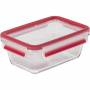 Emsa - EMSA CLIP & CLOSE N1040800 bo�te herm�tique alimentaire Rectangulaire 0,85 L Transparent 1 pi�ce(s)