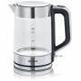 Severin - Severin WK 3420 bouilloire 1,7 L Noir, Acier inoxydable, Transparent 2200 W