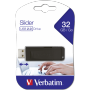 Verbatim - Verbatim 32GB USB 2.0 Slider 32Go USB 2.0 Type A Noir lecteur USB flash