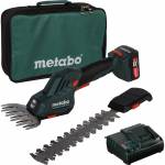 "Metabo-PowerMaxx SGS 12 Q - Cisaille à gazon et à arbustes - sans fil - 12 V - 2 Ah - 2300 spm - 1 kg-Metabo-Hardware/Electronic" "Metabo-PowerMaxx SGS 12 Q - Cisaille à gazon et à arbustes - sans fil - 12 V - 2 Ah - 2300 spm - 1 kg-Metabo-Hardware/Electronic"