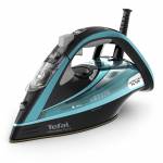 Tefal - Tefal Ultimate Pure FV9844 fer � repasser Fer � repasser � sec ou � vapeur Semelle Durilium autonettoyante Noir, Bleu 3200 W