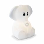 Kidywolf - Lumi�re de nuit avec changement de couleur �l�phant 15cm