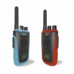 Kidywolf - Walkie-Talkies avec lampe de poche bleu/rouge