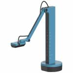 Ipevo - DOK VZ-X USB/ HDMI/ WLAN 8MP micro lumi�re batterie bleu - cam�ra de document - 8 MP (B-011-0-08-00)
