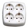 Kopp 121001009 Typ F Wei� Steckdose (121001009) - Kopp 121001009 Type F Blanc prise de courant