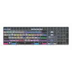 Logickeyboard Avid Media Composer Pro Titan Fr (pc) - Logickeyboard LKB-MCOMP-TPC clavier maison/bureau USB + Bluetooth QWERTY Fran�ais Noir 