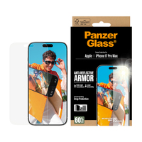Panzerglass - PanzerGlass � Anti-Reflective Armor Screen Protector iPhone 17 Pro Max w. EasyAligner Protection d'�cran transparent Apple 1 pi�ce(s) 