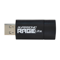 Patriot - Patriot Memory Supersonic Rage Lite lecteur USB flash 32 Go USB Type-A 3.2 Gen 1 (3.1 Gen 1) Noir, Bleu