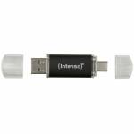 Intenso - Intenso 3539480 lecteur USB flash 32 Go USB Type-A / USB Type-C 3.2 Gen 1 (3.1 Gen 1) Anthracite