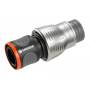 Gardena - Gardena 18256-50 raccord des tuyaux d'eau Connecteur de tuyau Metal Noir, Gris, Orange 1 pi�ce(s)