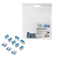 Logilink Usb Sicherheitsschloss, 10 Schl�sser Ohne Schl 3