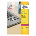 Avery Zweckform - Avery Etiquettes transparents ultra-r�sistantes, argent�, 210,0 x 297,0 mm, Adh�sif permanent