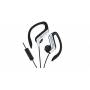 Jvc Ha-ebr80-s Silver Sport Clipheadphones W / mic - JVC HA-EBR80S crochet auricullaire Avec fil Argent casque et micro