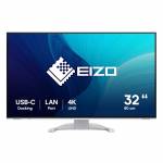 Eizo - EIZO FlexScan EV3240X-WT �cran plat de PC 80 cm (31.5) 3840 x 2160 pixels 4K Ultra HD LCD Blanc