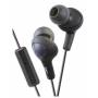 Jvc Ha-fr6-b Black Gumy Plus Ear Bud Hp's-w / mic - JVC Gumy Plus �couteur Binaural Avec fil Noir casque et micro