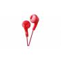 Jvc Ha-f160-r-k Raspberry Red Gumy Ear Bud Hp's - JVC Gumy Rouge Intraaural �couteur casque
