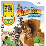 Madagascar Kartz+volante - Activision Madagascar Kartz + Wheel, Wii, ITA Italien 