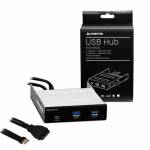 Chieftec - Chieftec MUB-3003 hub & concentrateur USB 3.2 Gen 2 (3.1 Gen 2) Type-A 10000 Mbit/s Noir