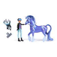 Spin Master - COFFRET LICORNE ET POUPEE STORM ET RORY Unicorn Academy 