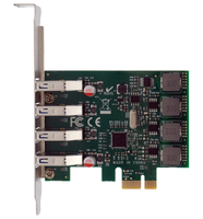Exsys - EXSYS GmbH USB 3.2 Gen 1 Carte PCIe avec 4 ports, 3A (Renesas) (EX-11194)