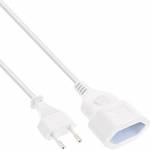 &nbsp;"Inline-InLine Euro plug power extension 3m Blanc c�ble �lectrique-InLine-Hardware/Electronic"