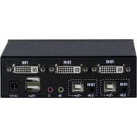 &nbsp;"Inter-tech-Inter-Tech KVM-AS-21DA Noir commutateur �cran, clavier et souris-Inter-tech-Hardware/Electronic"