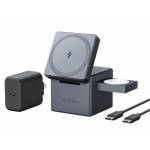 Anker - Anker Innovations Y1811G11 chargeur d'appareils mobiles �couteurs, Smartphone, Smartwatch Noir Secteur, USB Recharge sans fil Charge rapide Int�rieure