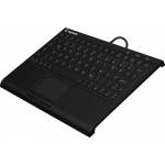 Keysonic - KeySonic KSK-3211ELU (DE) clavier USB QWERTZ Allemand Noir